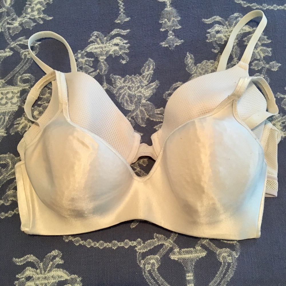 Set of 2 underwired white bras